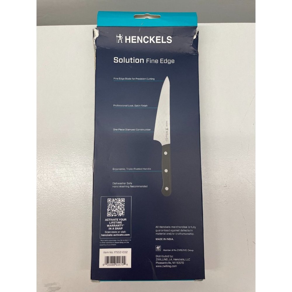 HENCKELS Solution Razor-Sharp 2-Piece Compact Chef Knife Set - Picture 3 of 9